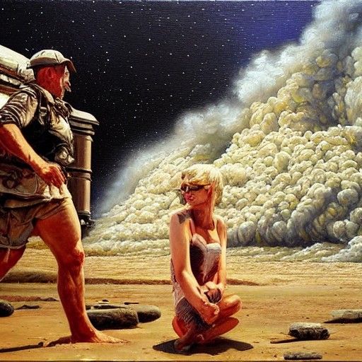 Apocalyptic Visions: Oil Painting by James Gurney