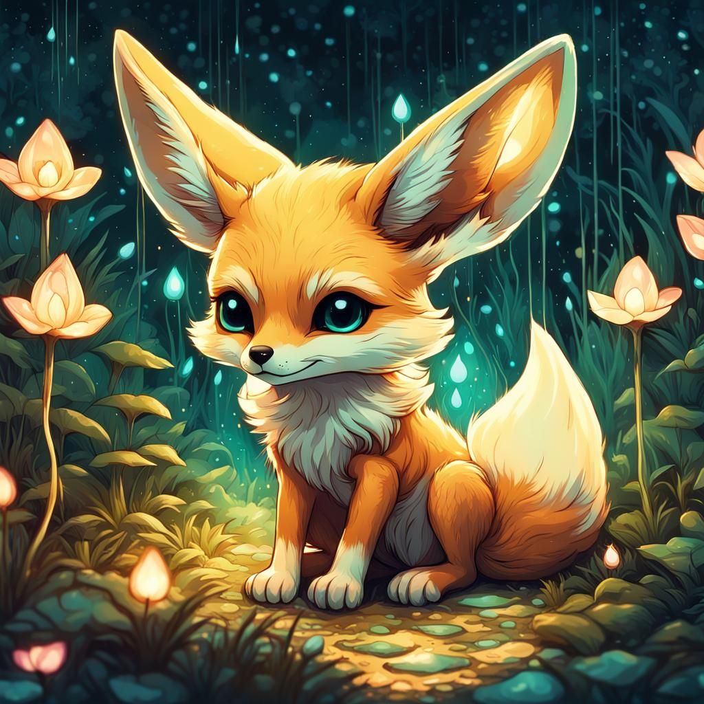 Chibi Fennec Fox