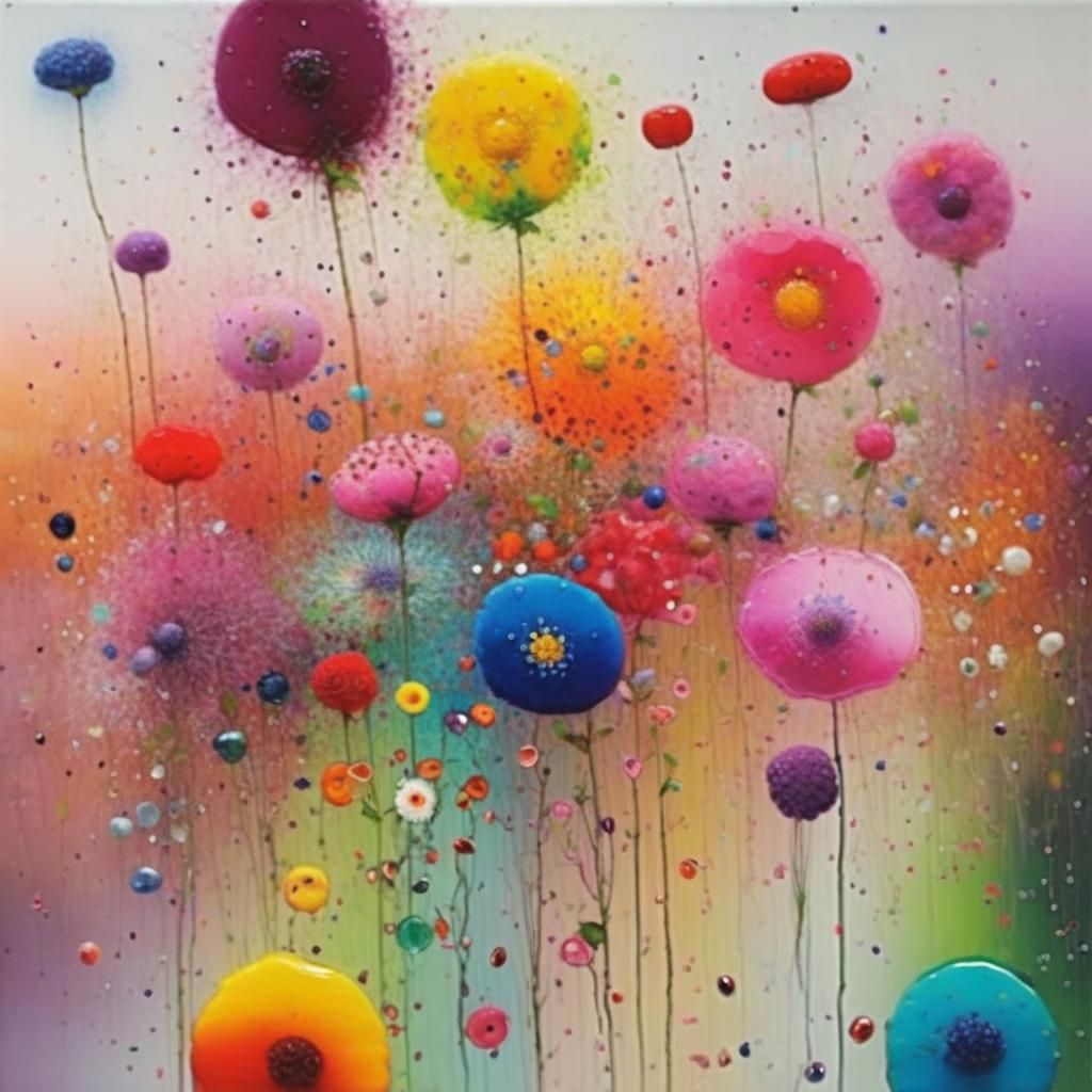 Abstract Landscape in a Romantic Style