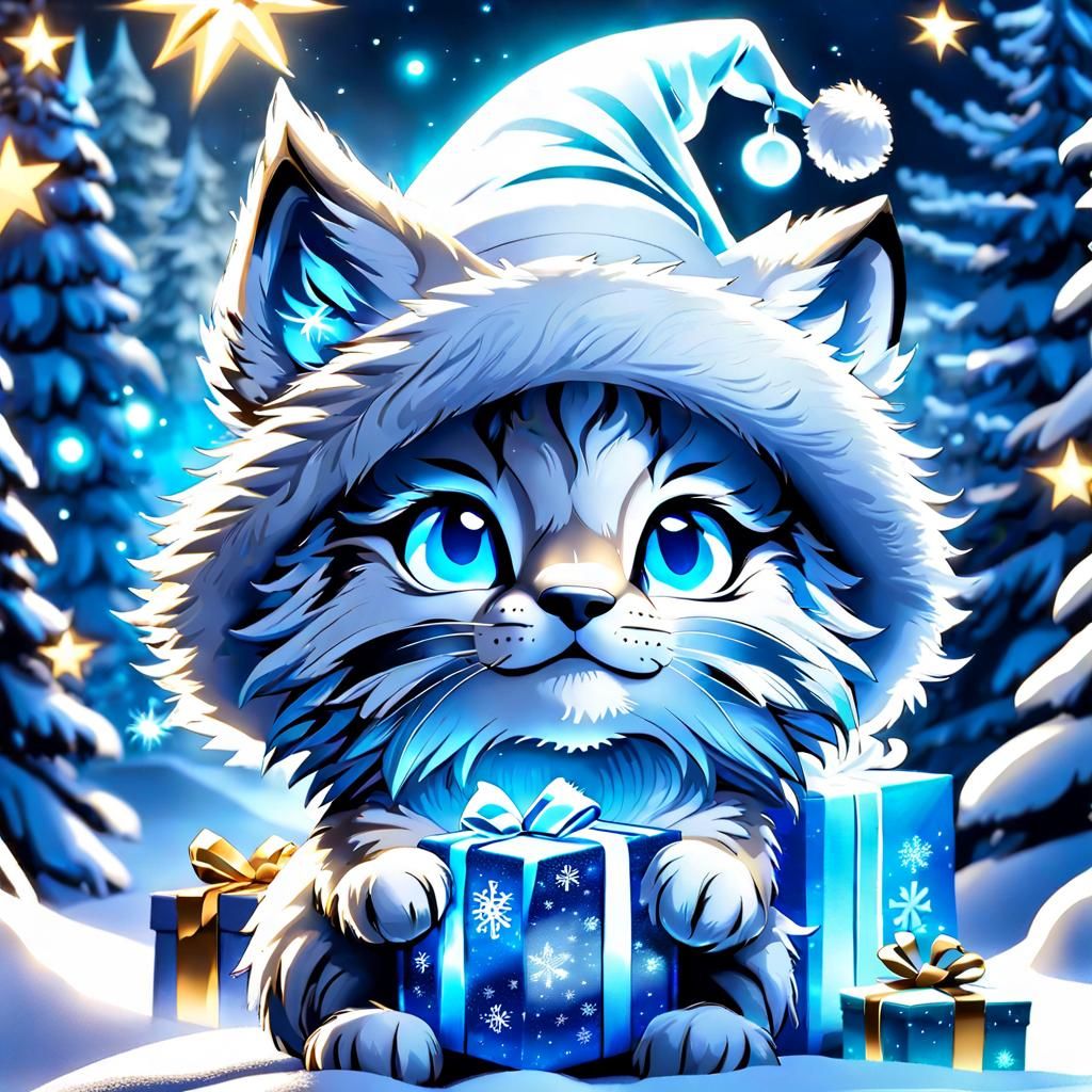 Baby Lynx got a magic gift