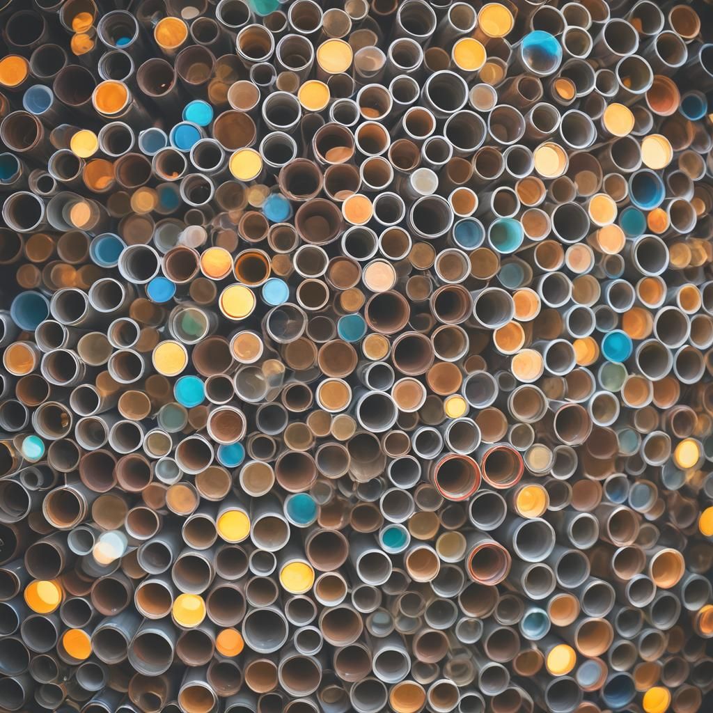 Tubular Funk: Professional Photography with Bokeh