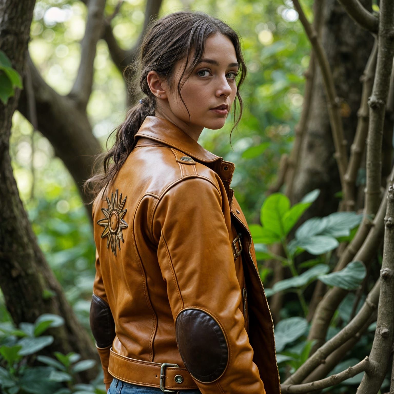 Flynn Rider Inspired Leather Jacket Advertisement