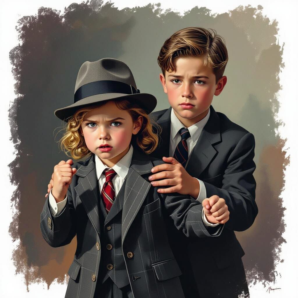 Girl's Gangster Attempt Foiled by Protective Older Brother