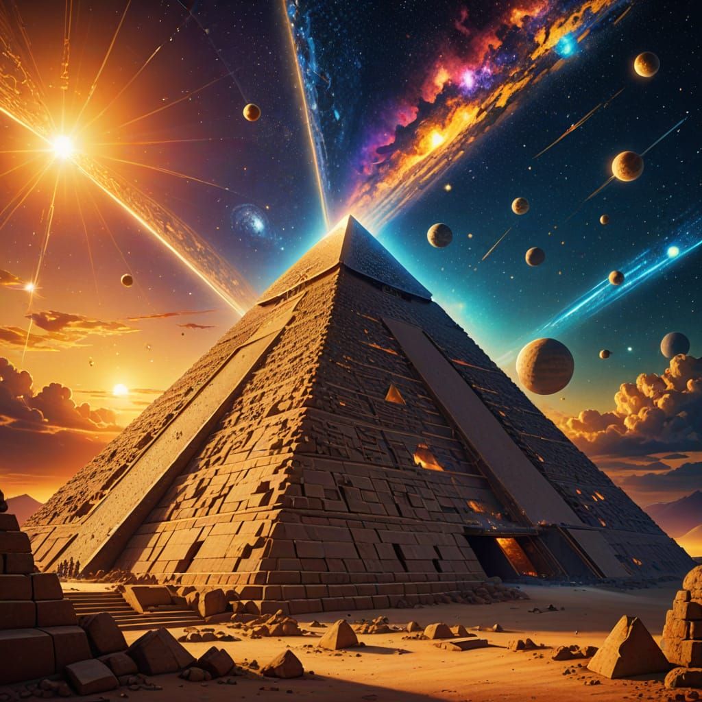 Great Pyramid Construction: Cosmic Astral Art