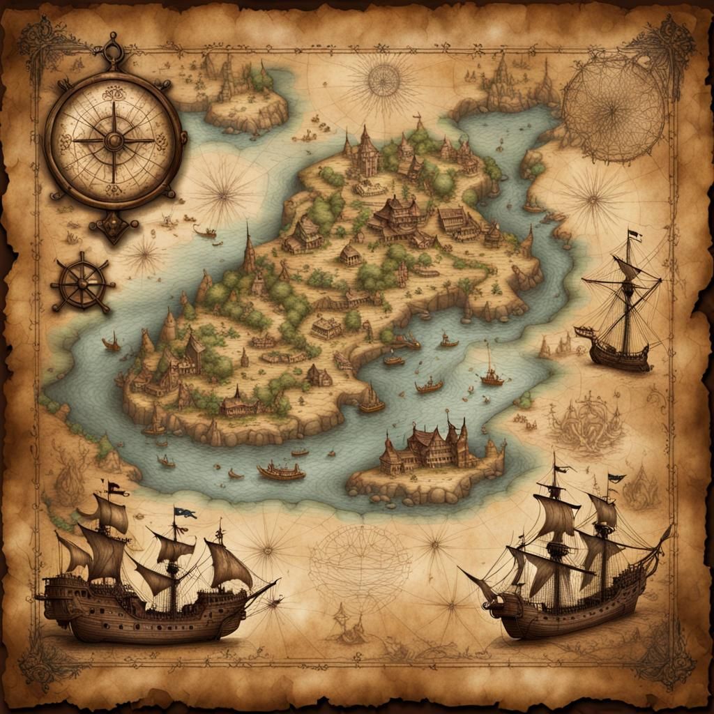 Fantasy maps pt. 1~