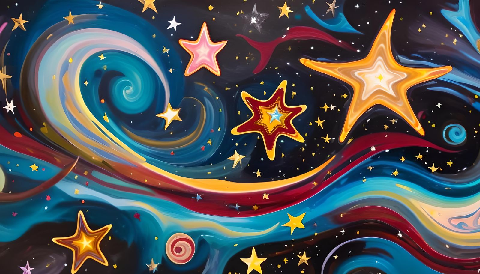 Cosmic Star Cluster Formation in Impasto Style