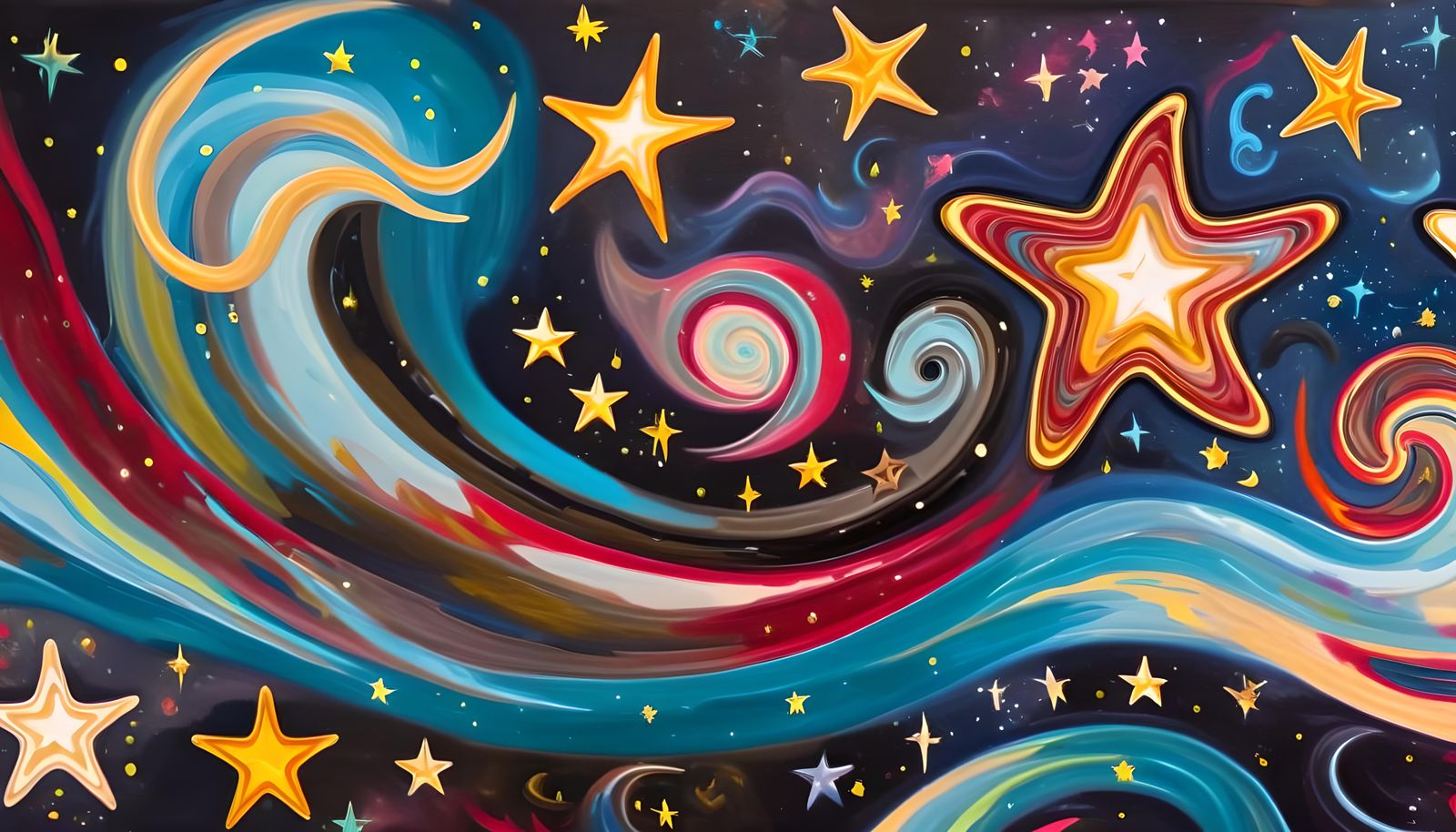 Cosmic Star Cluster Formation in Impasto Style