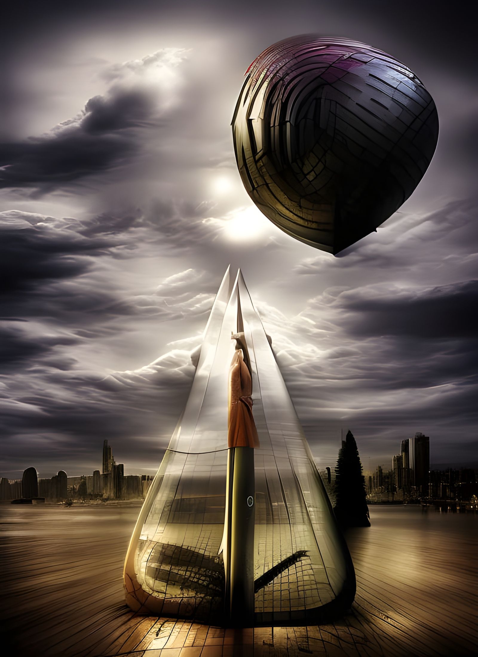 Striking Modern Art Photography: Dynamic Layers