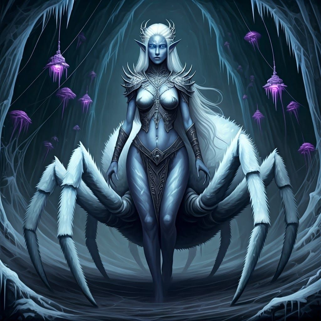 Ghostly Drider: Avatar of Cold Cruelty