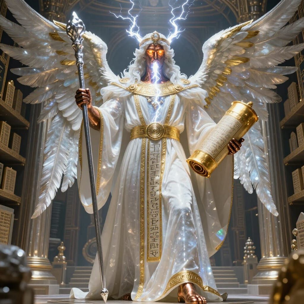 Radueriel Malakh Angelic Prince of Poetry