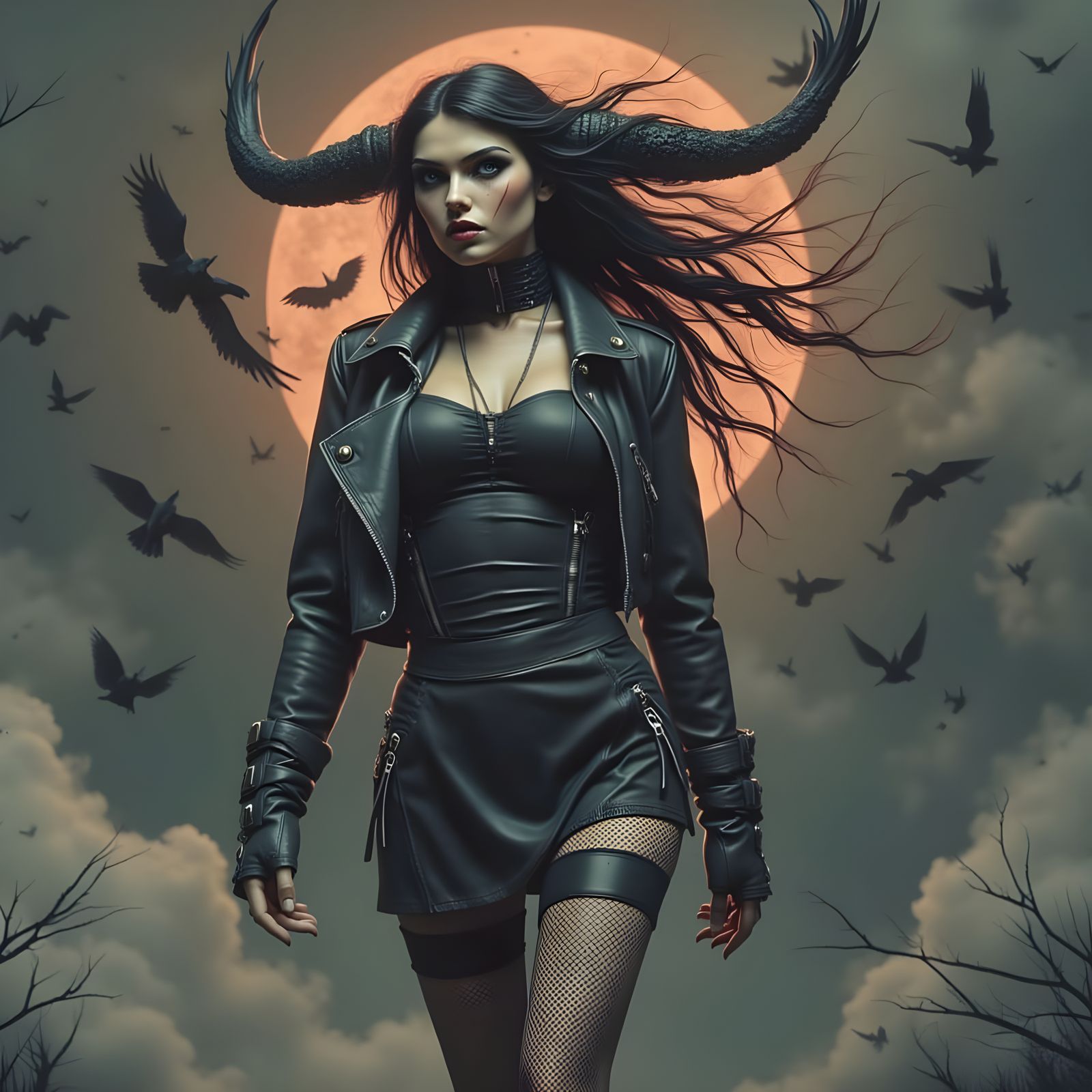 Sultry Lady Starstruck in a 1930s Cartoon Aesthetic