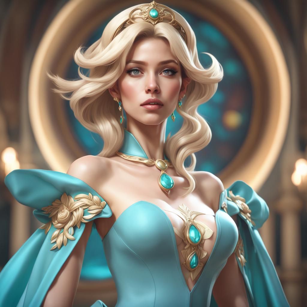 Rosalina Fashion Model Portrait in Unreal Engine 5