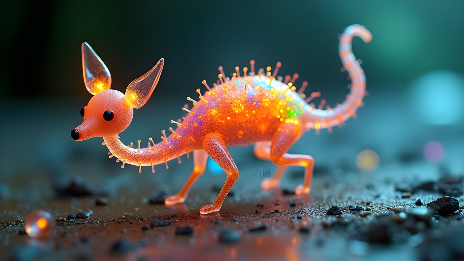 Resin Synth Machine Elf Dances Hiphop