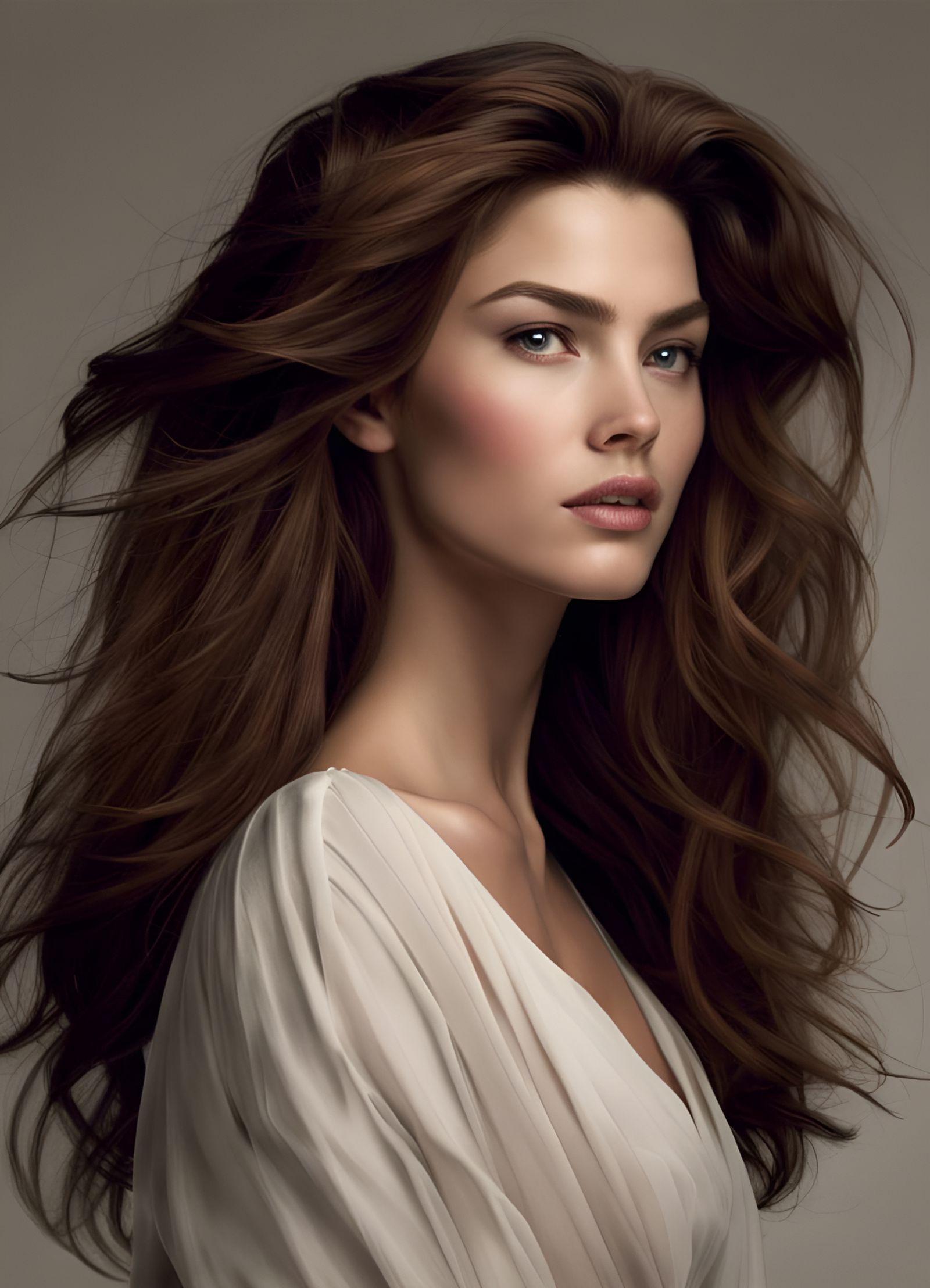 Belle Posing in Demarchelier Style, High Resolution