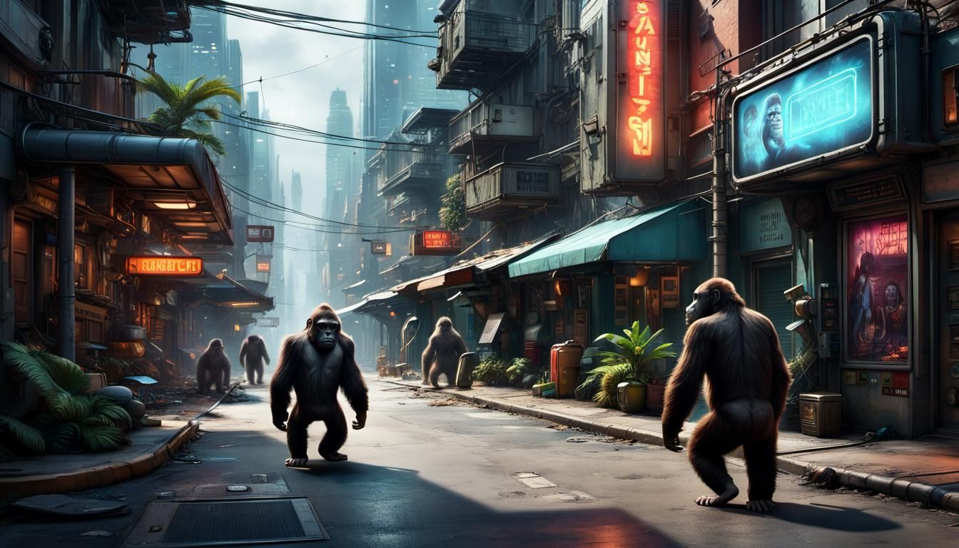 Cyberpunk Primates Search for Aliens