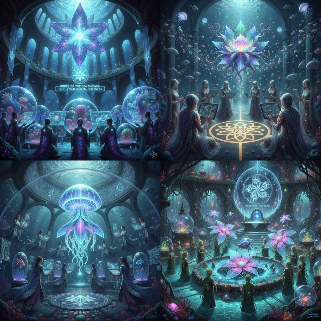 Sea Flower Cult: Future Religious Order of Life Creation