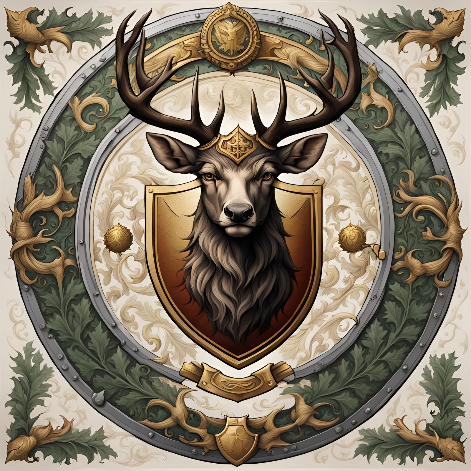 Shield (Order of the Stag Heraldry)