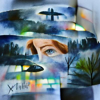 Film Noir Spaceship in Chiaroscuro Style