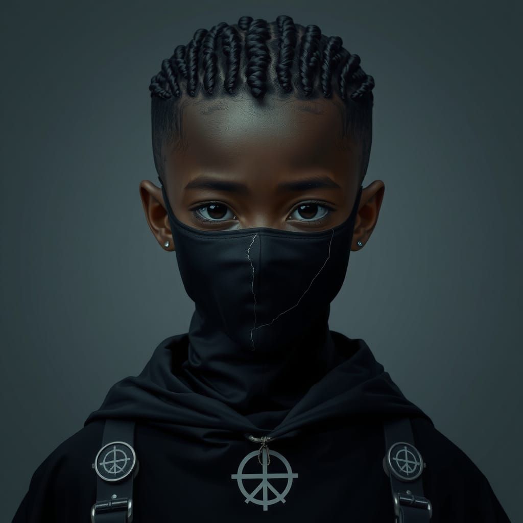 Requiem: Child of Death in Photorealistic Dark Style