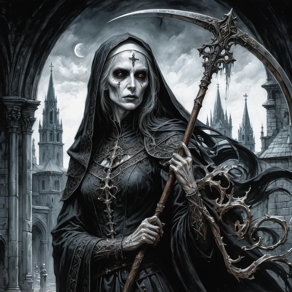 Untitled Gothic Fantasy Illustration