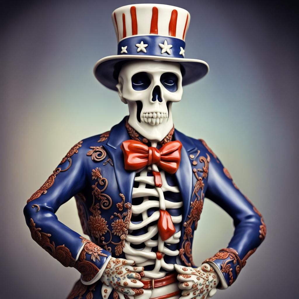 Cosmic Charlie, Porcelain figurine