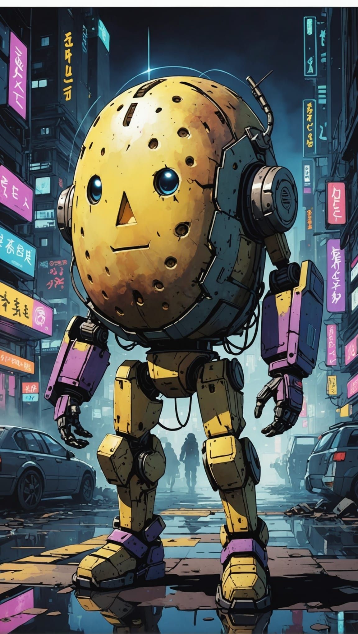 Potato Jim | With Robot Legs & Arms