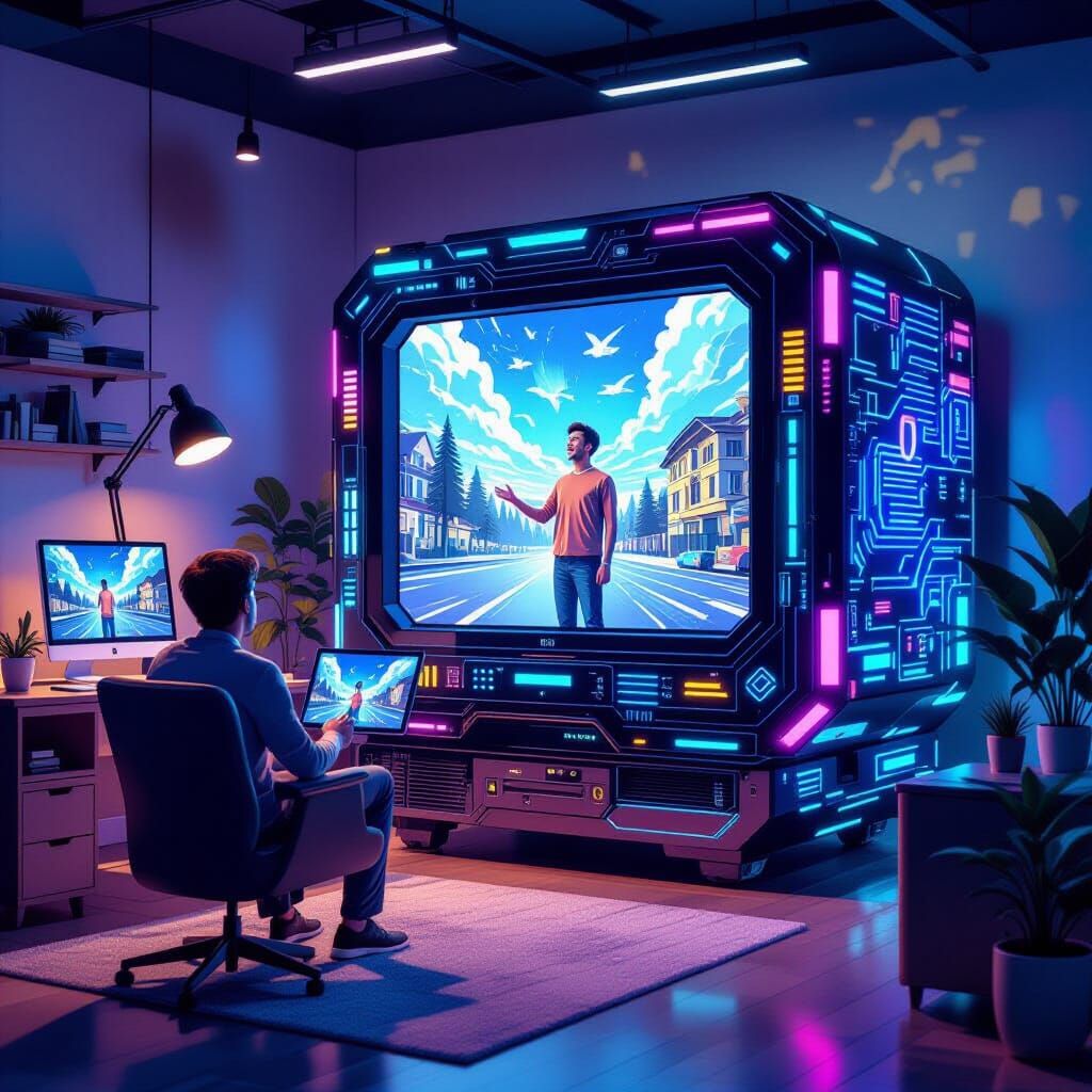 Monolithic Memory Core Machine Offers Virtual Reality Experi...