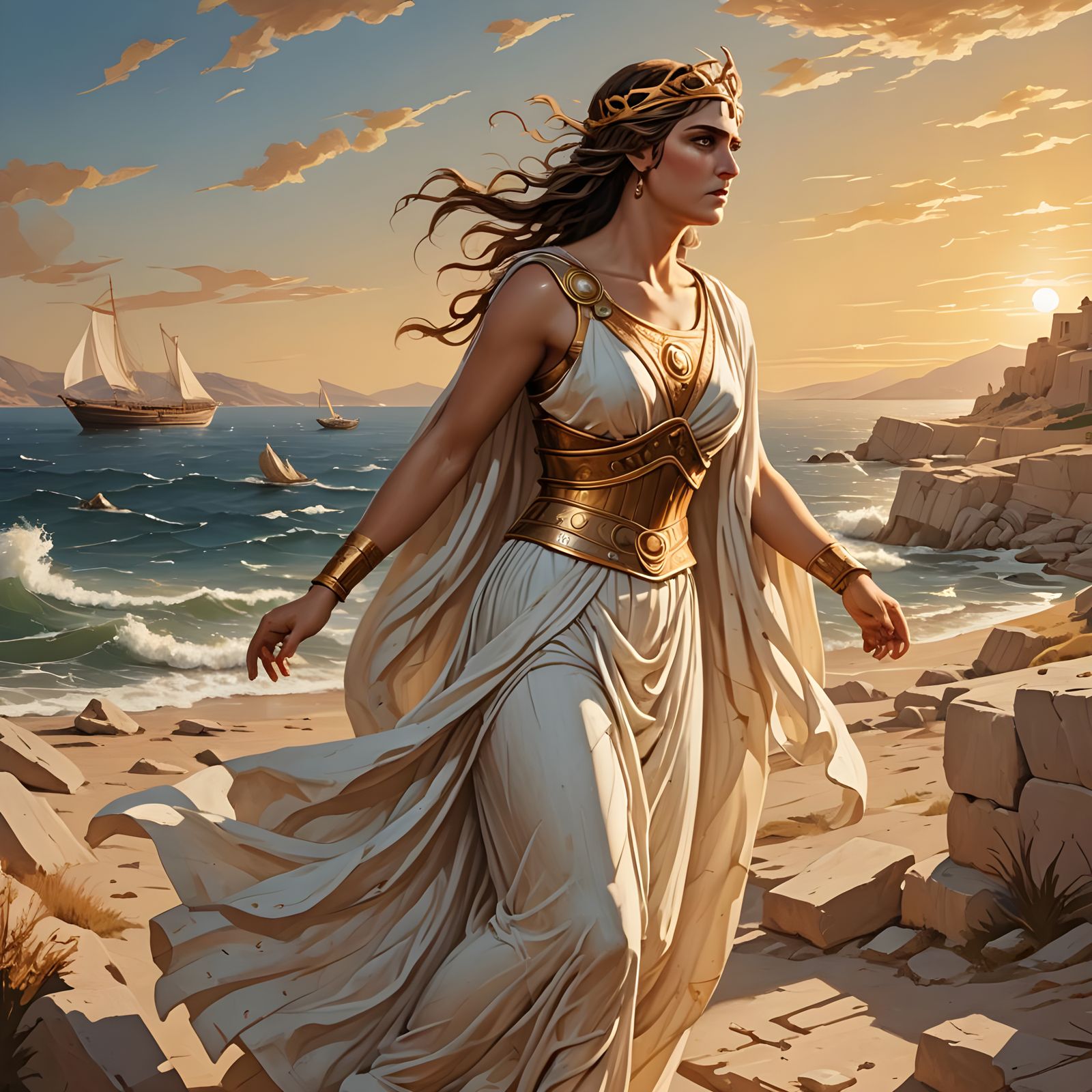 Princess Polyxena's Sacrifice: A Greek Tragedy