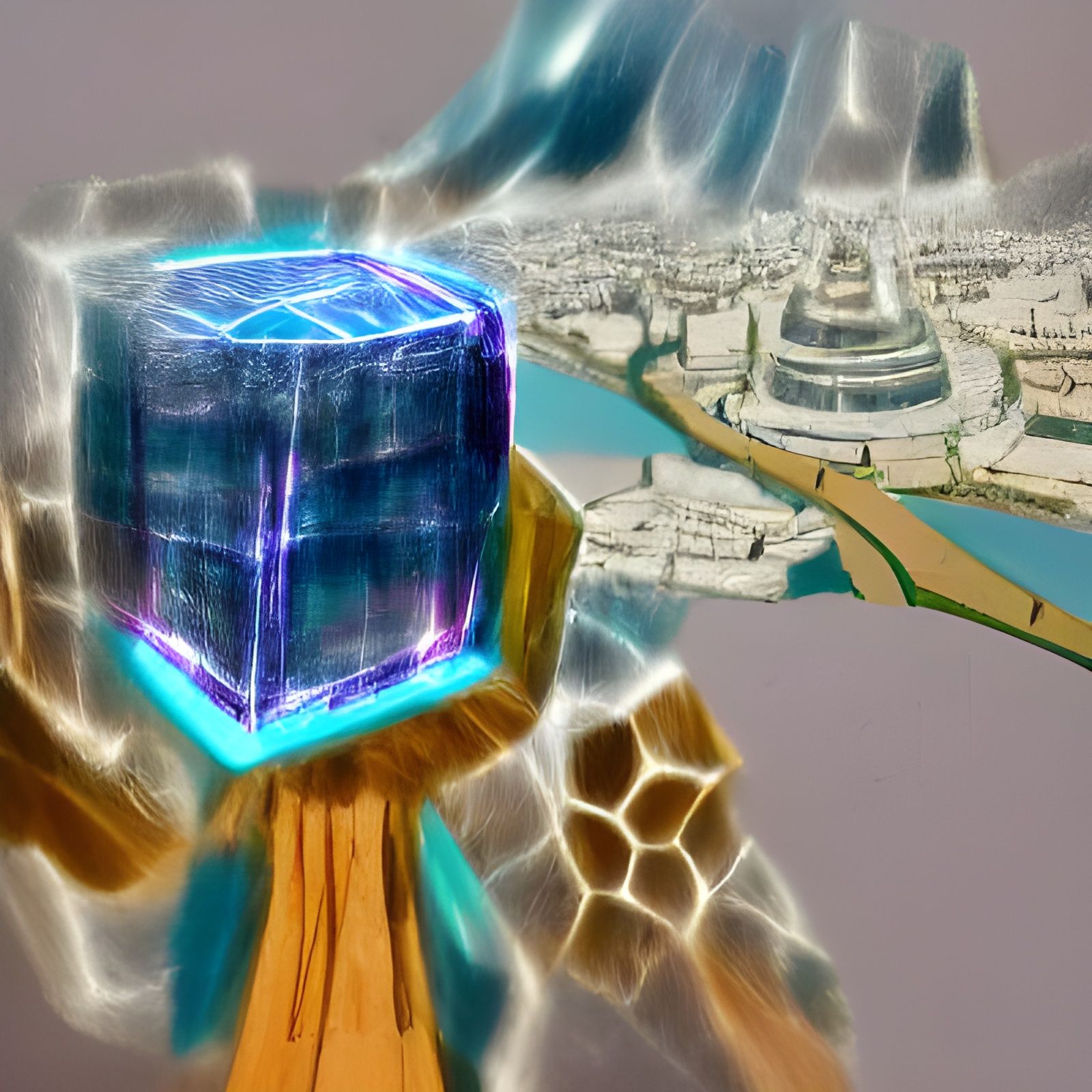 Tesseract Powers Ancient City of Forgotten Creators