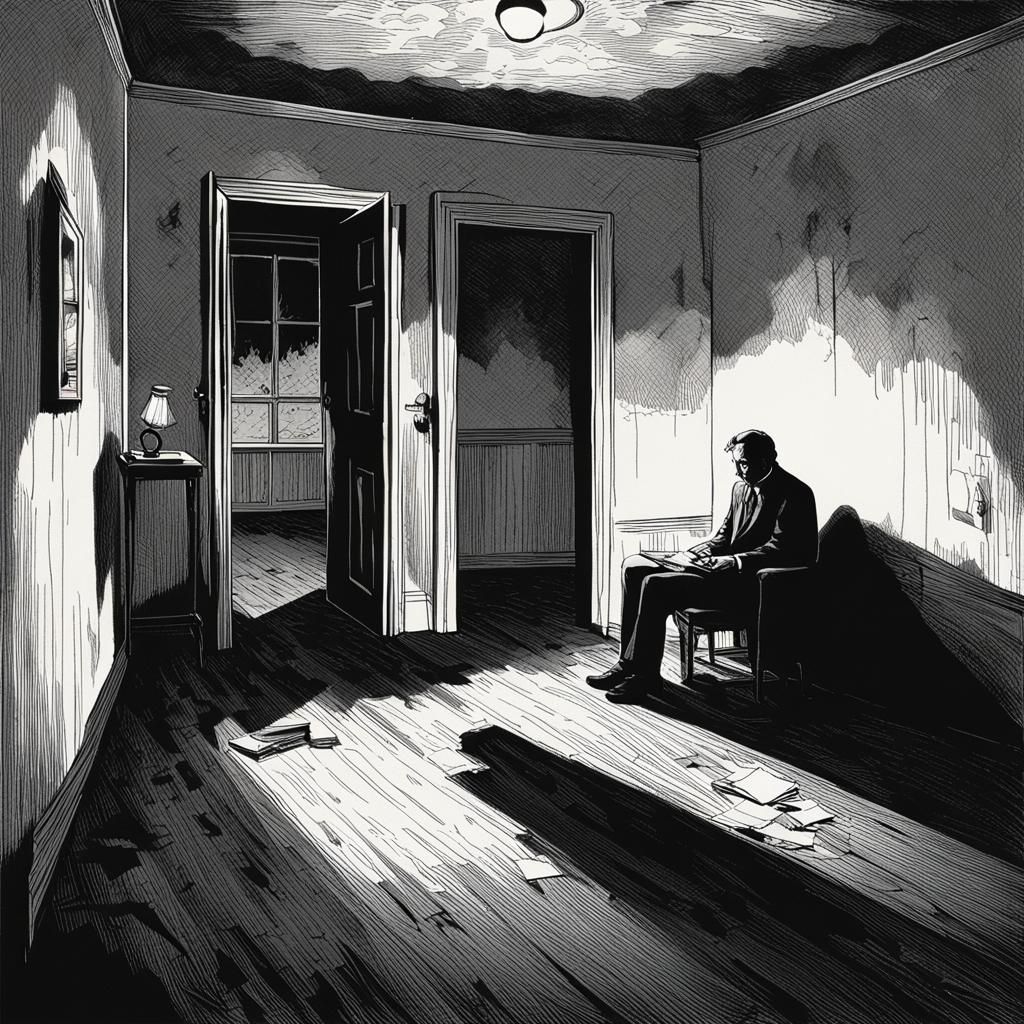 Shattered Memories: A Portrait of Despair