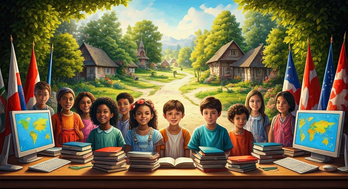 Global Children Learning Together in Harmony