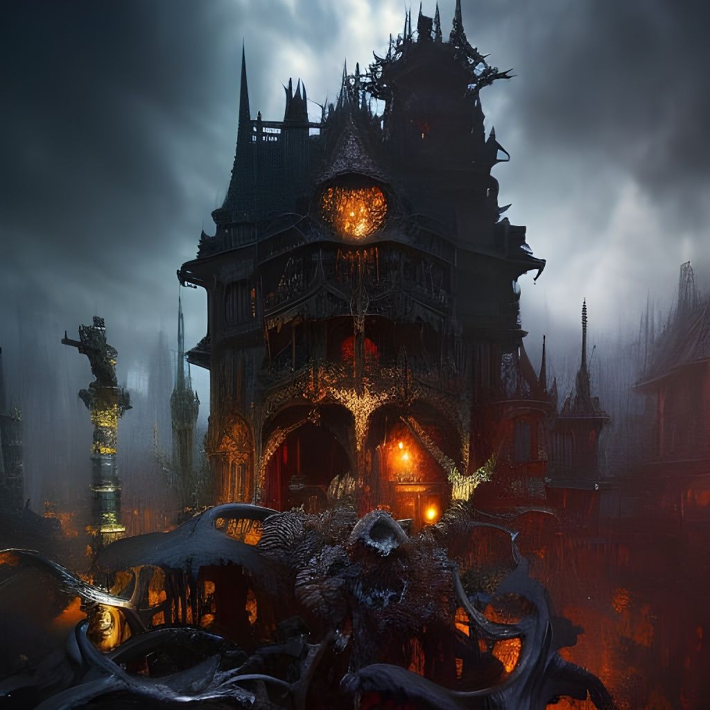 Necropolis :  The necromancer's quarters..