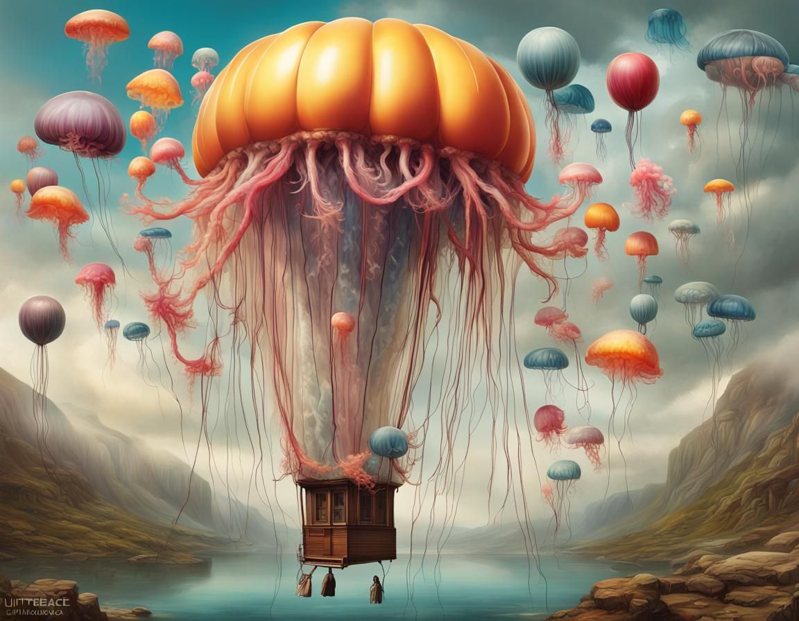 Jellyfish Hot Air Balloon