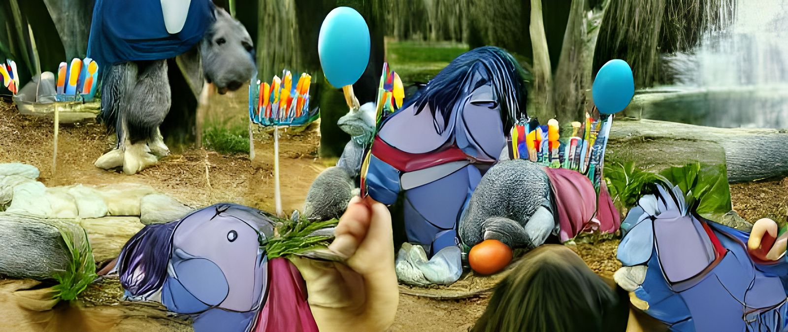 Eeyore's Birthday Celebration