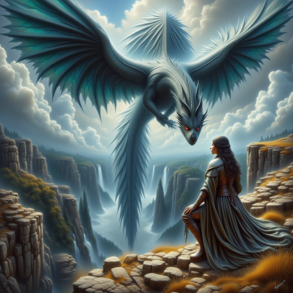 Epic fantasy illustration