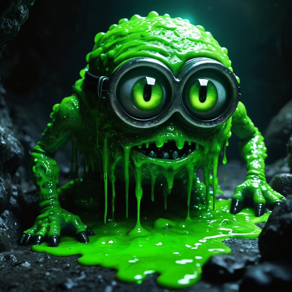 Infected Minion with Slime and Boils