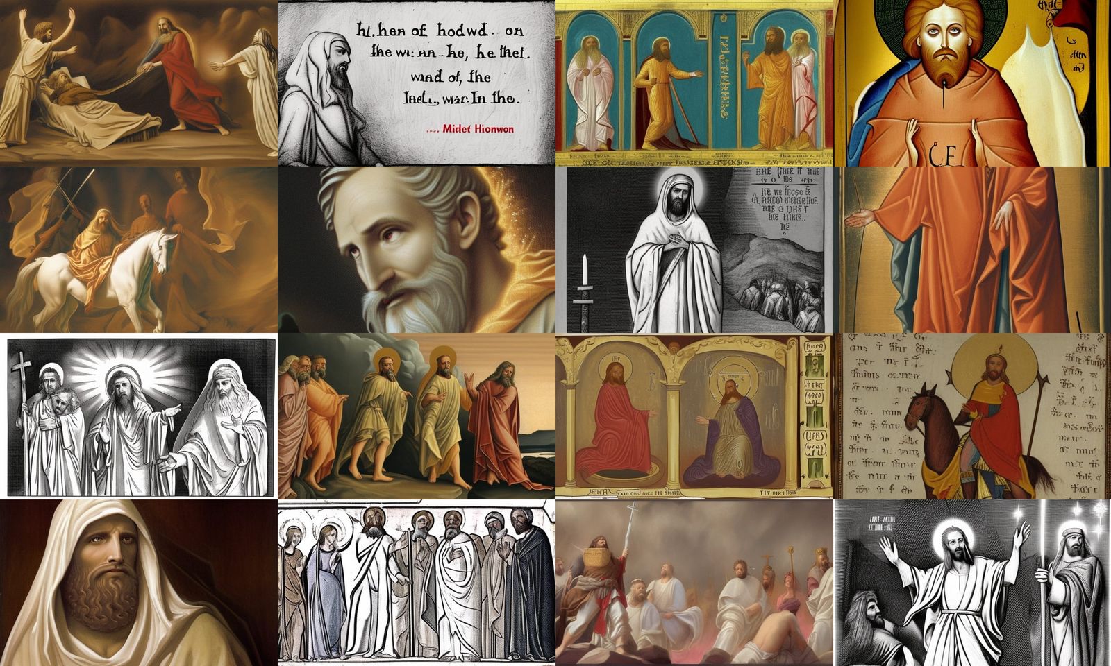 Then I saw heaven opened, and behold, a white horse! The one sitting on it is called Faithful and True, and in righteous...