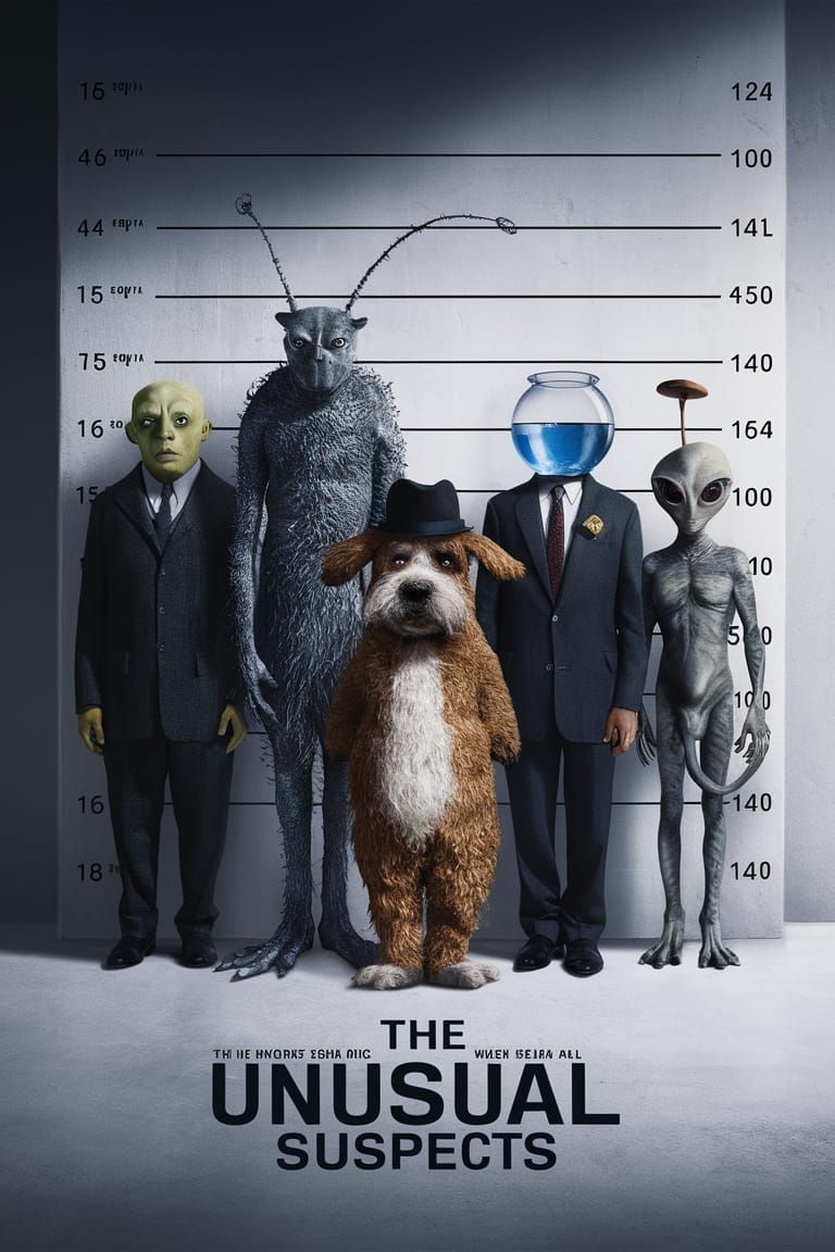 Movie Poster: Eccentric Characters Line Up For "The Unusual ...