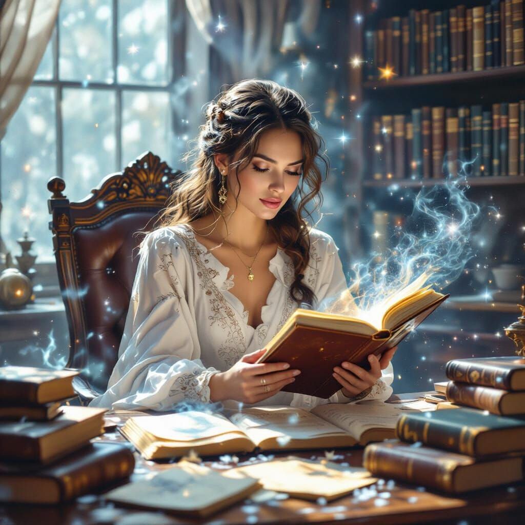 Cosmic Librarian Cataloging Galaxies in Photorealistic Style