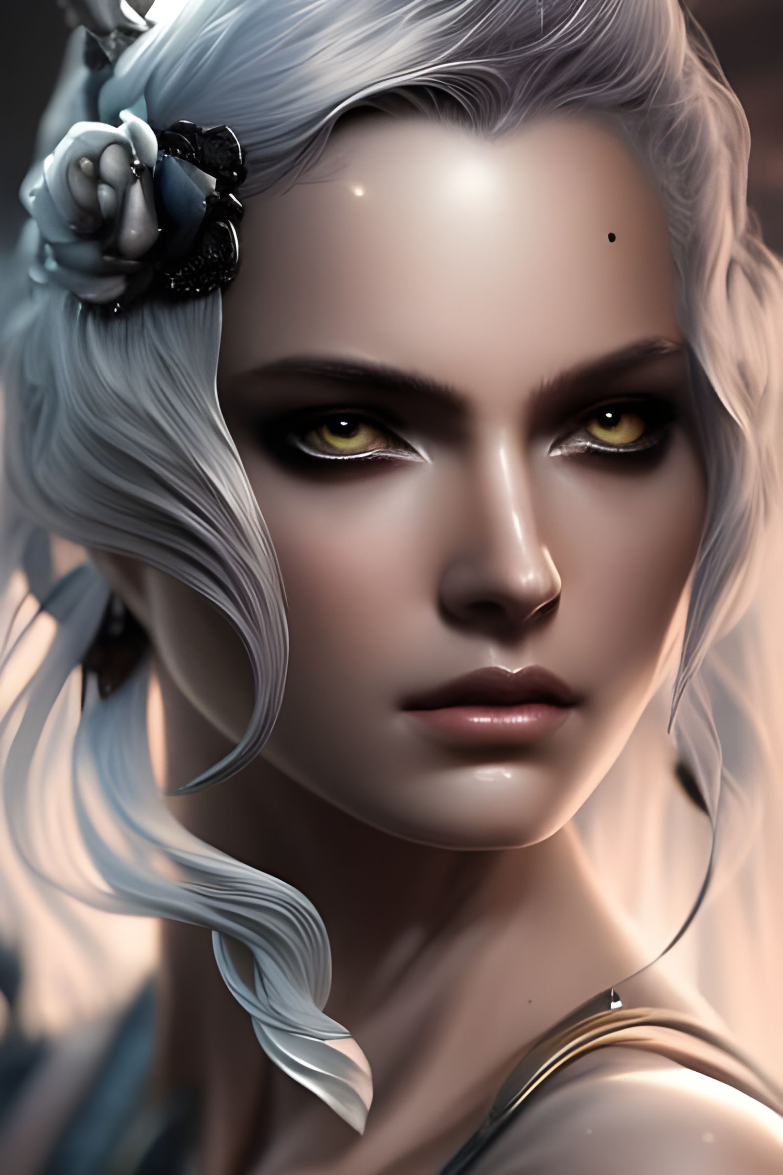 Emma Watson as Warrior Princess: Detailed Fantasy Art