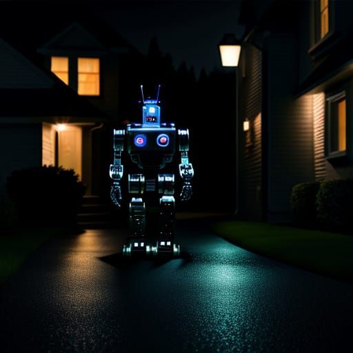 Robot as a burglar