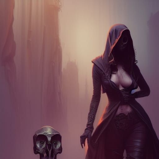 Hooded woman #2