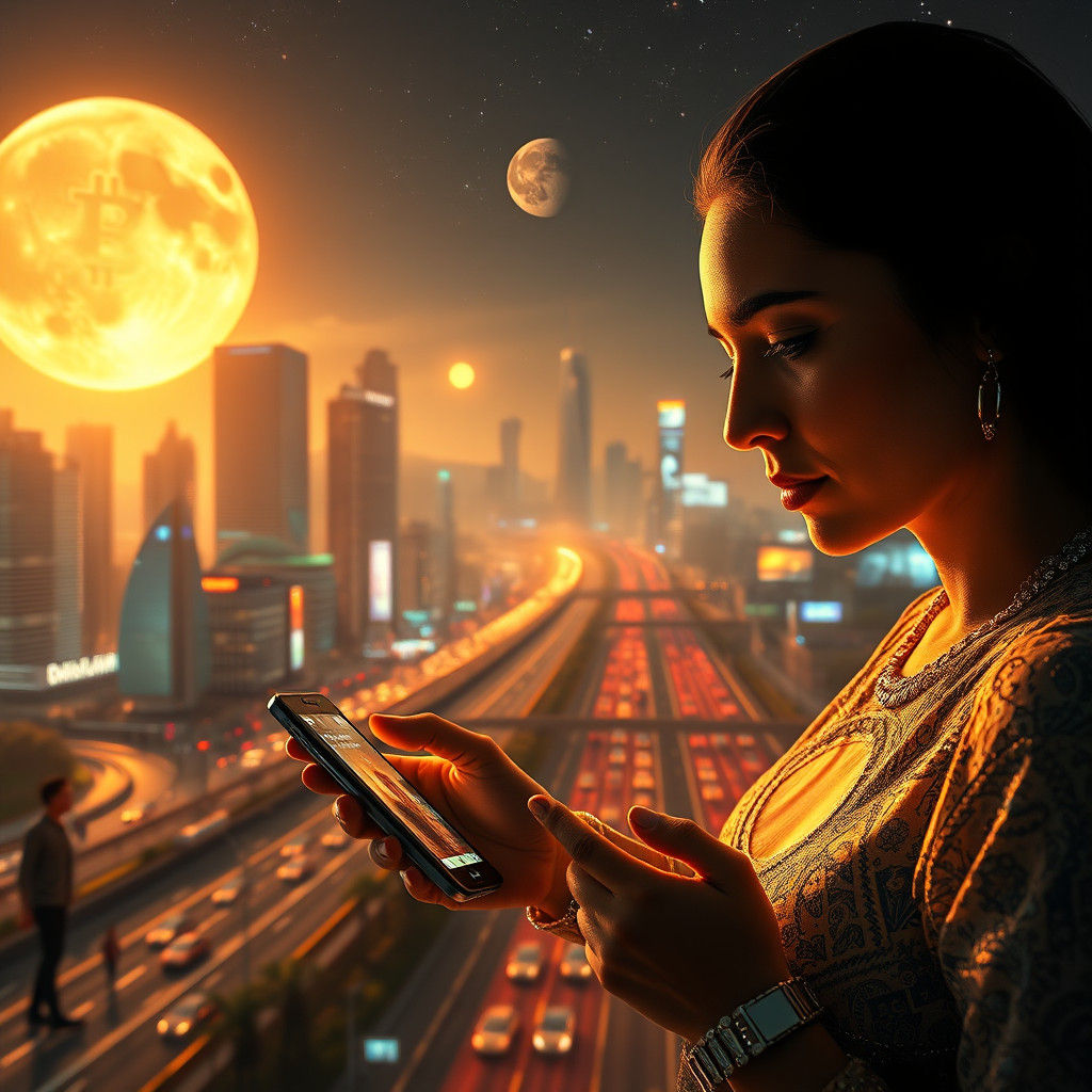 Bitcoin's Ethereal Glow: A World Obsessed