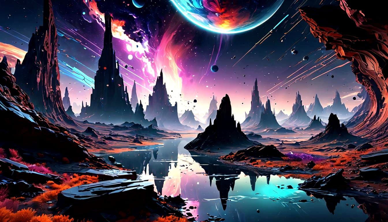 Otherworldly Quantum Anomalies in Unreal Engine 5