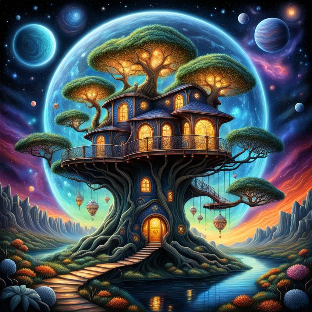 Alien Treehouse