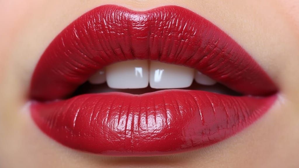 Colorful Lipstick Shades in Modern Cartoon Style