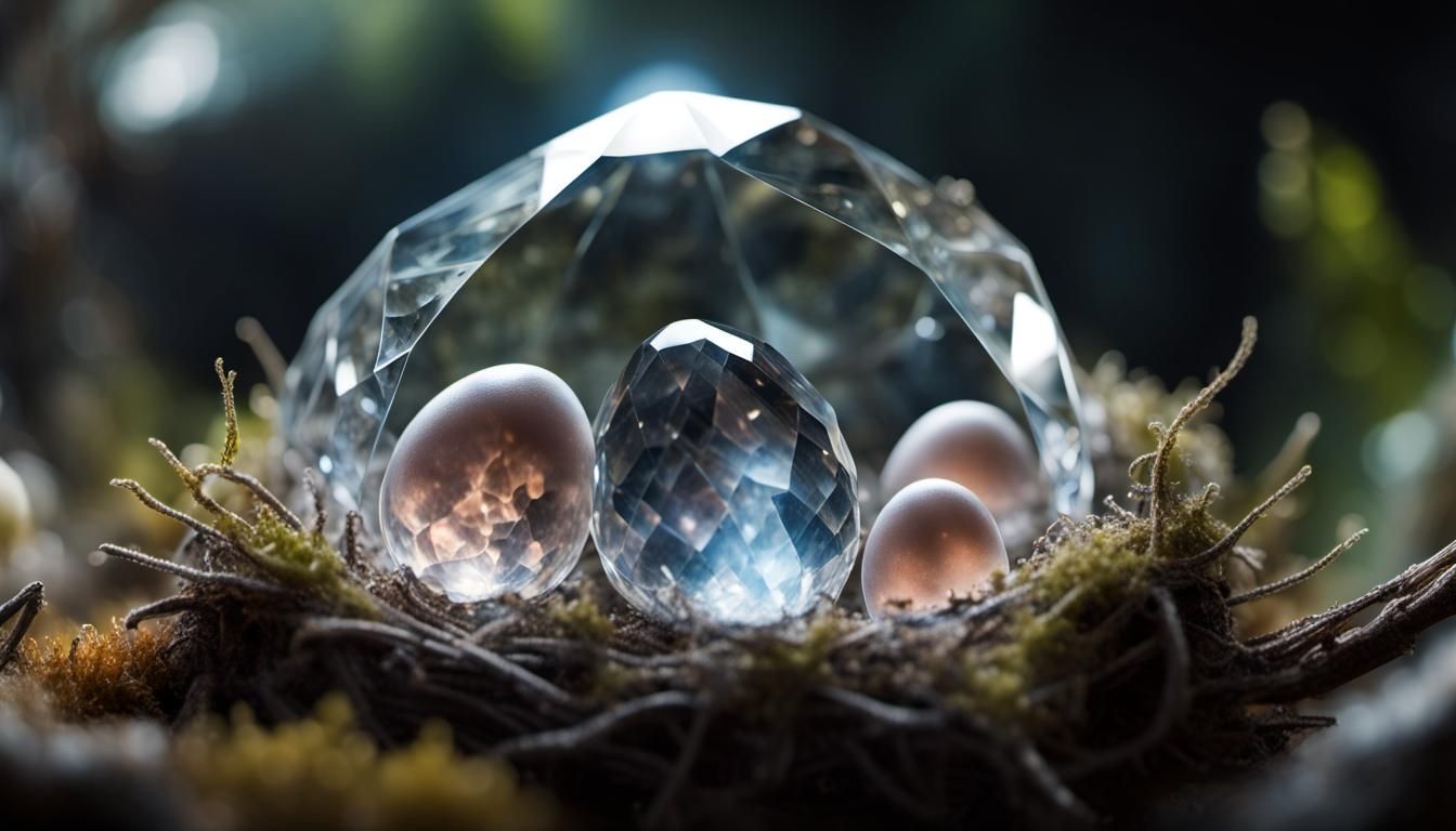 Crystal Creatures in an Alien Ecosystem