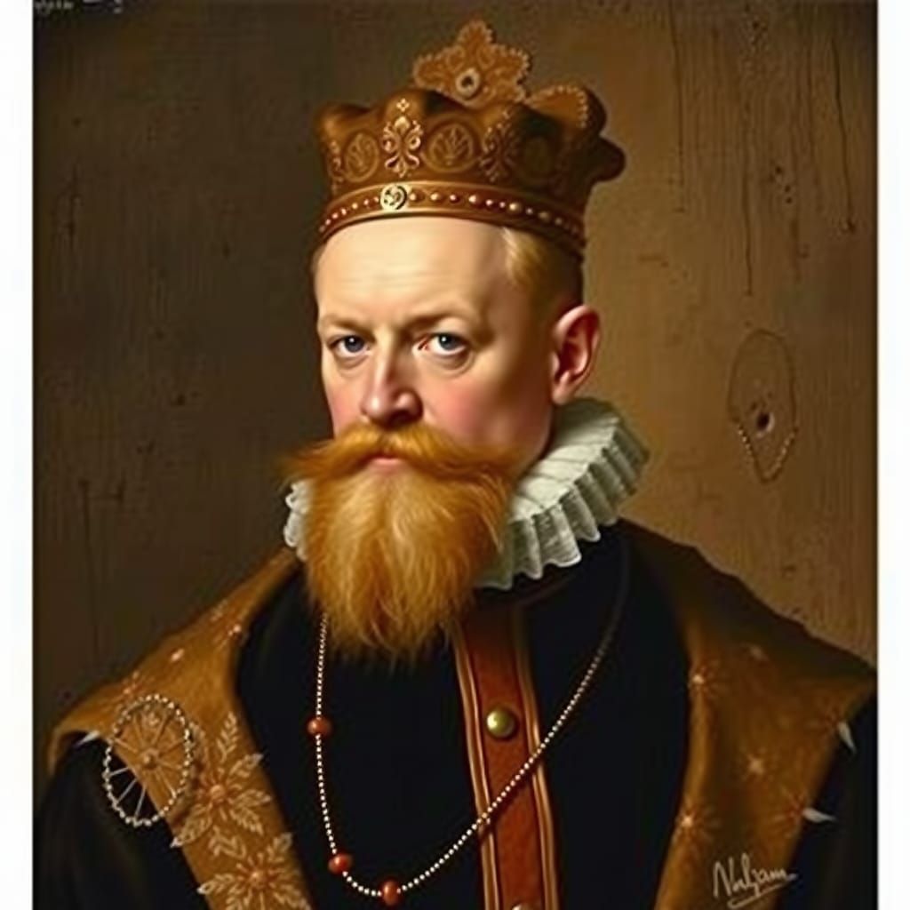 Mayor's Portrait in Northern Renaissance Style