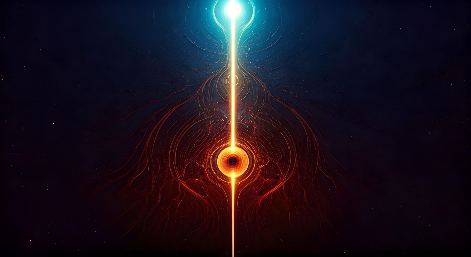 Cosmic Abyss of Horror in Expressionist Style