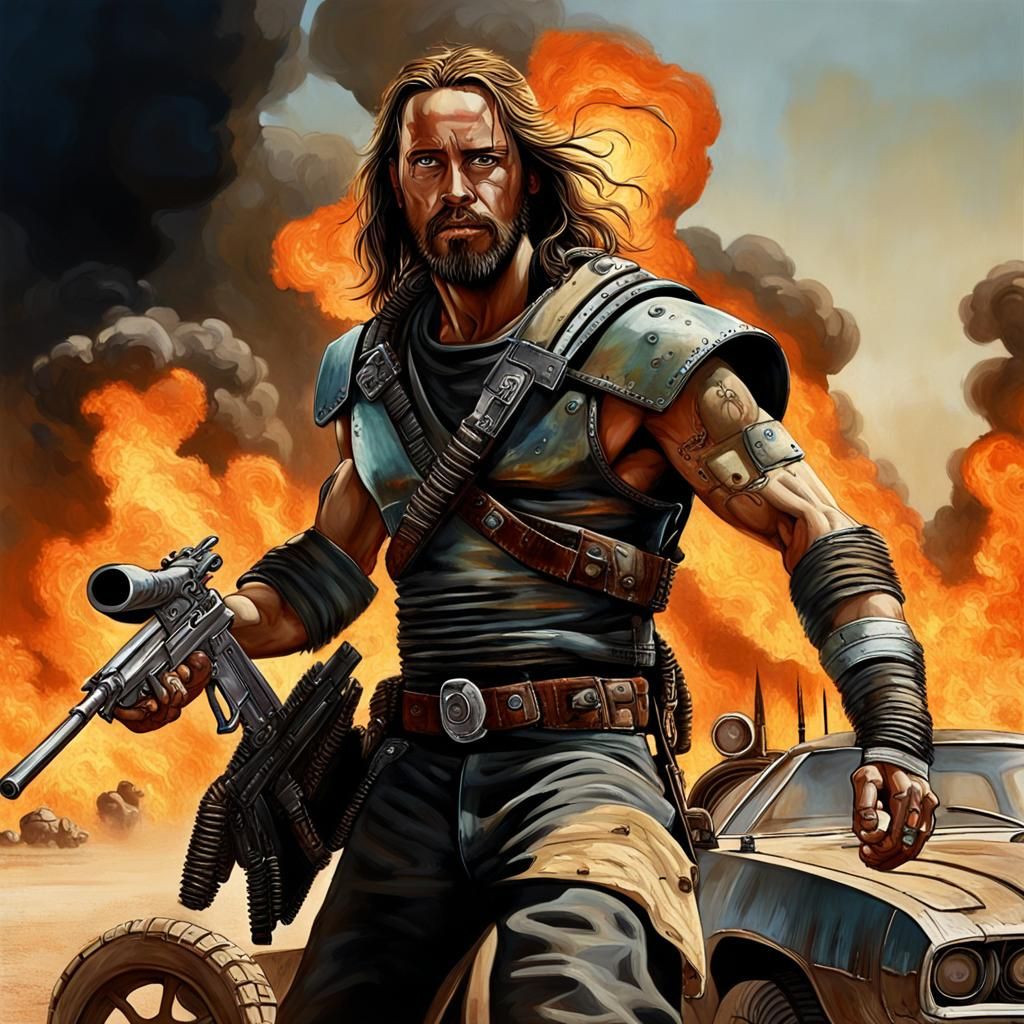 Post-Apocalyptic Jesus in Dieselpunk Style